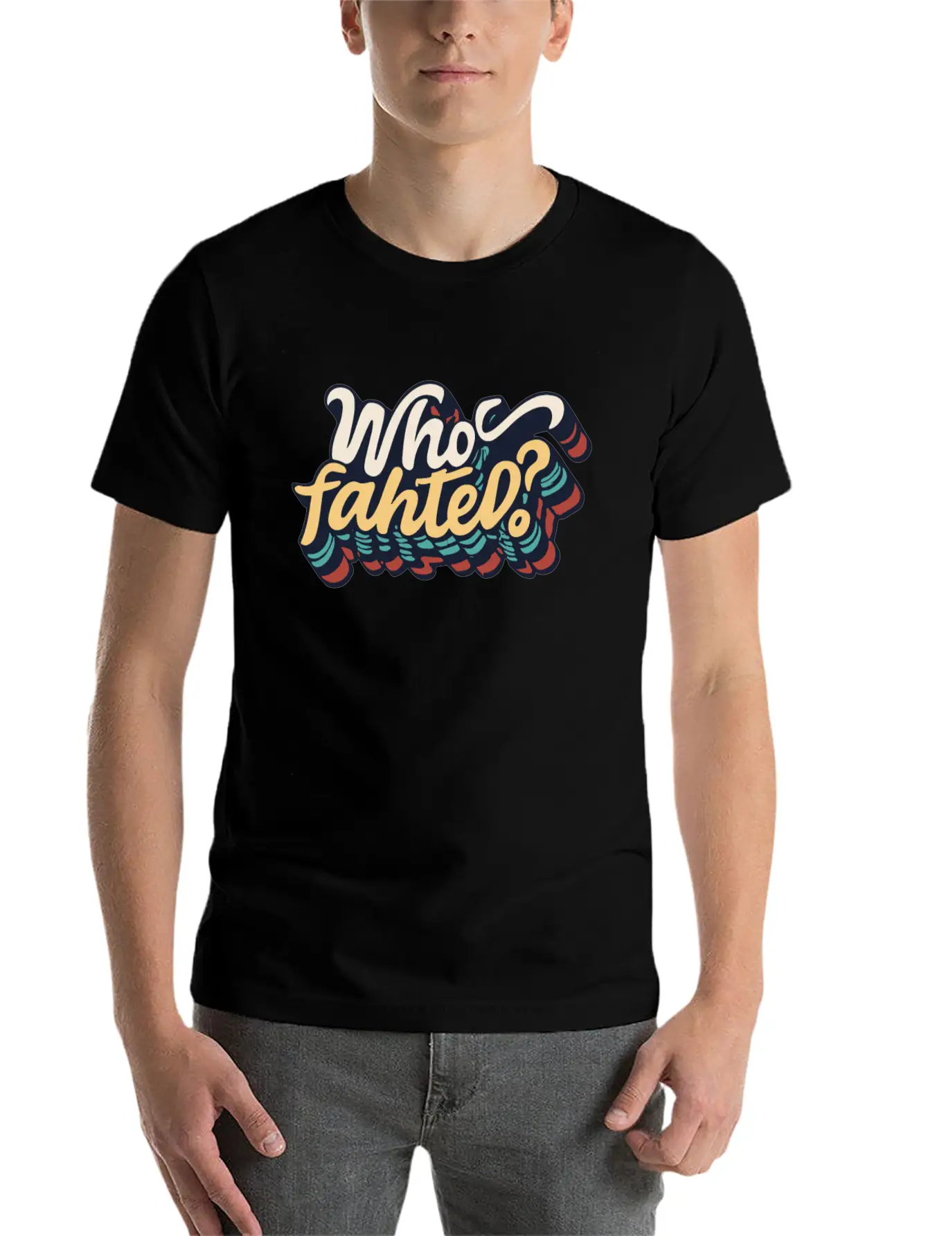 Who Fahted Funny Boston Joke Relaxed Everyday Tee – Lightweight And Durable Cotton