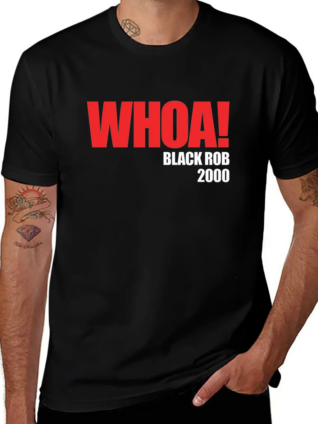Whoa Breathable Soft Cotton T-Shirt – Timeless Casual Look