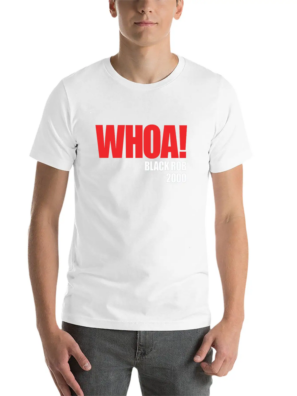 Whoa Breathable Soft Cotton T-Shirt – Timeless Casual Look