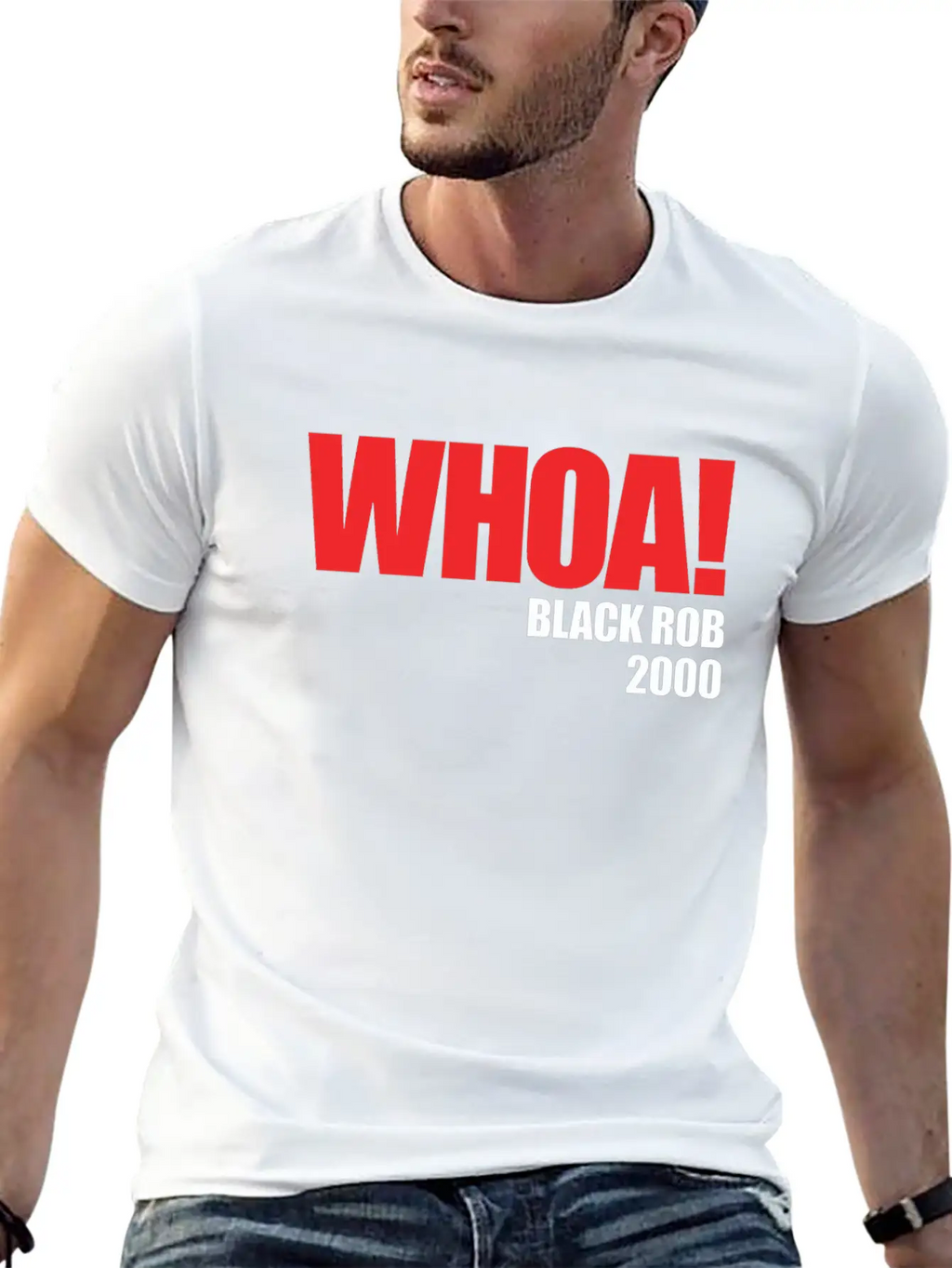 Whoa Breathable Soft Cotton T-Shirt – Timeless Casual Look
