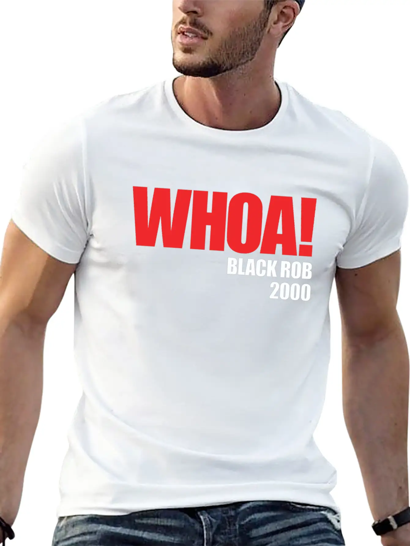 Whoa Breathable Soft Cotton T-Shirt – Timeless Casual Look