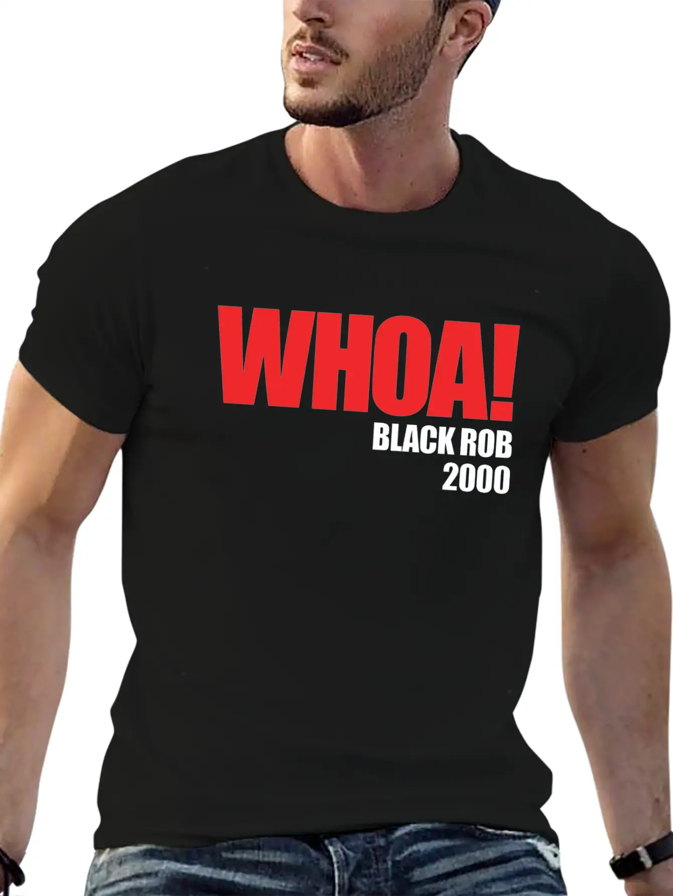 Whoa Breathable Soft Cotton T-Shirt – Timeless Casual Look