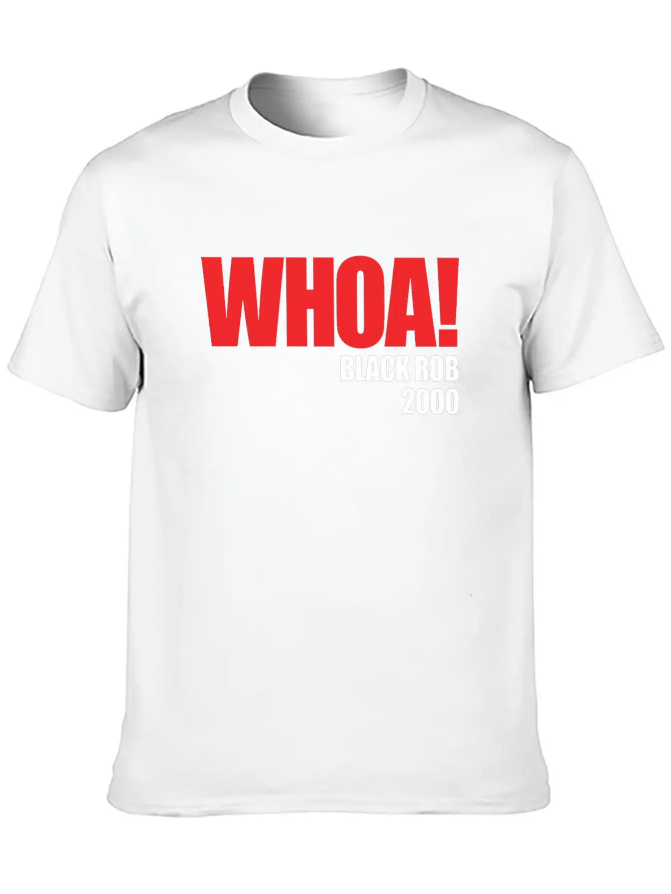 Whoa Breathable Soft Cotton T-Shirt – Timeless Casual Look