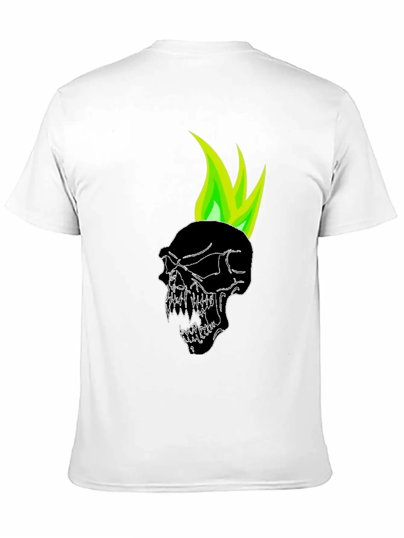Wicked Teen Punk Skull Stylish Everyday T-Shirt – Unisex Basic Cotton Tee