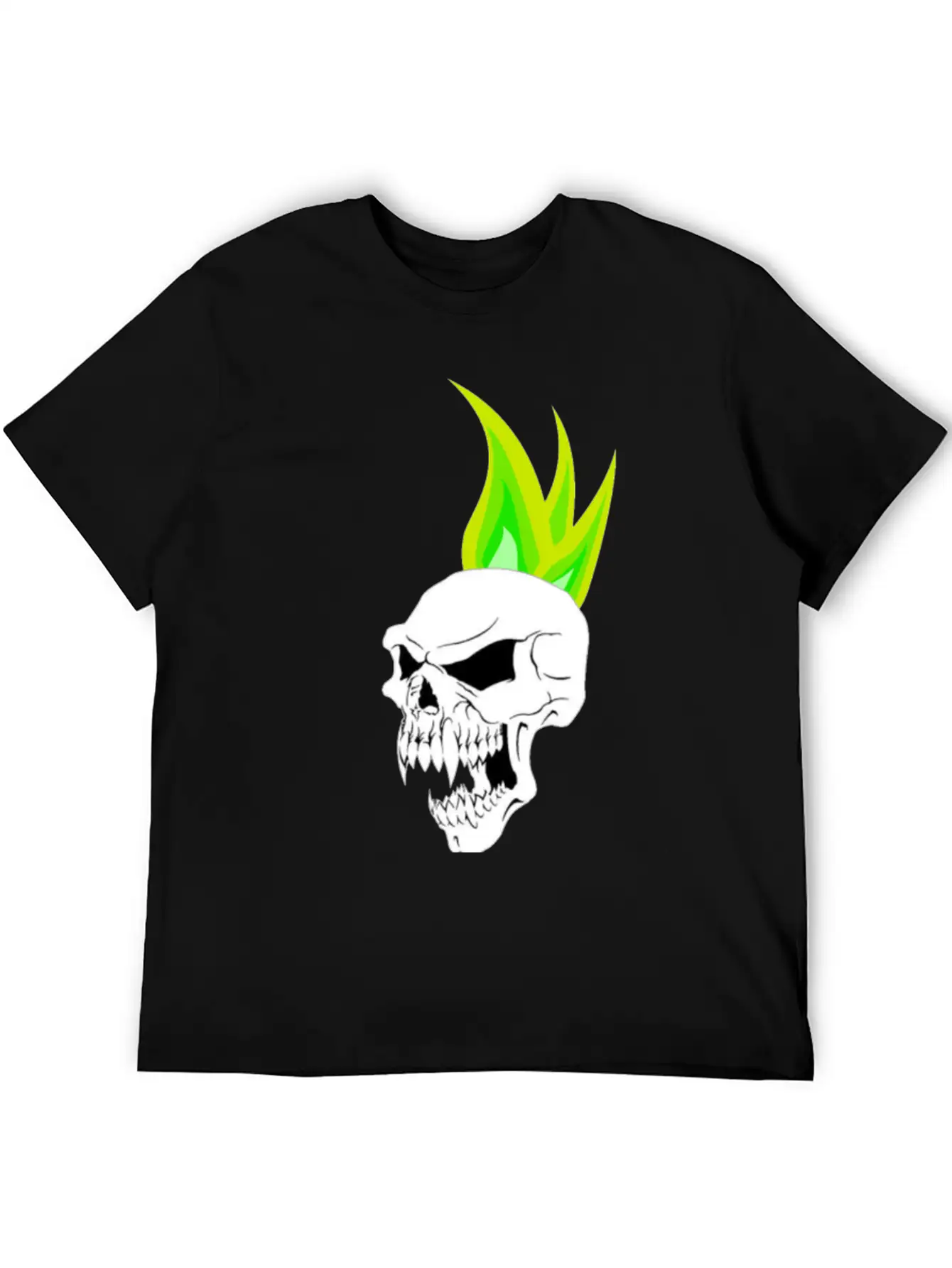 Wicked Teen Punk Skull Stylish Everyday T-Shirt – Unisex Basic Cotton Tee