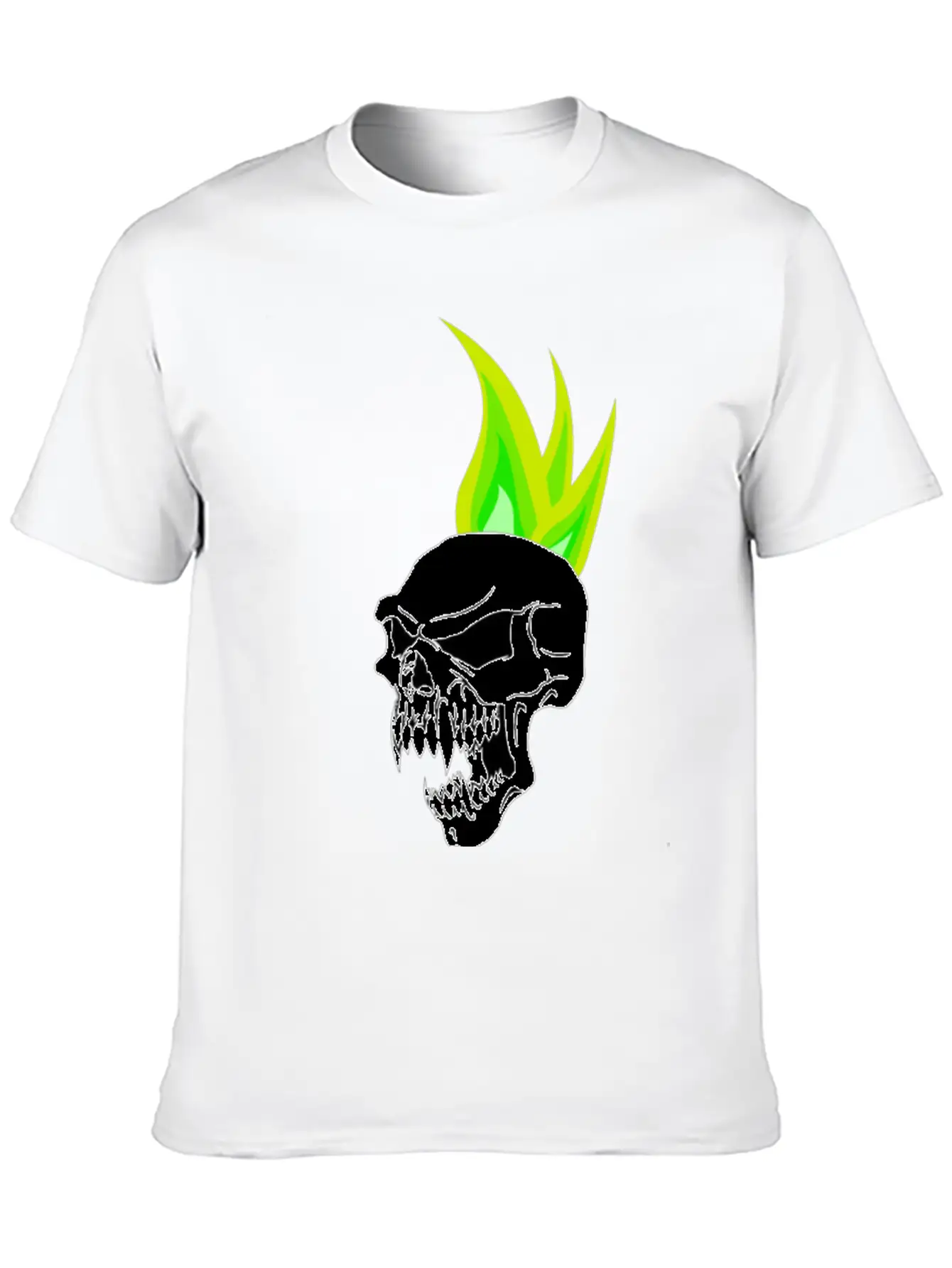 Wicked Teen Punk Skull Stylish Everyday T-Shirt – Unisex Basic Cotton Tee