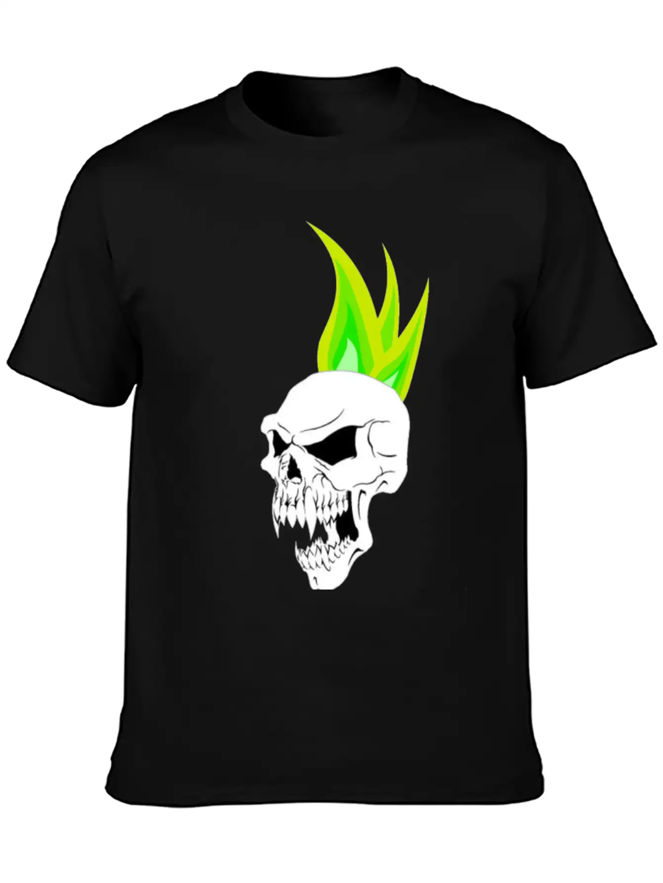 Wicked Teen Punk Skull Stylish Everyday T-Shirt – Unisex Basic Cotton Tee