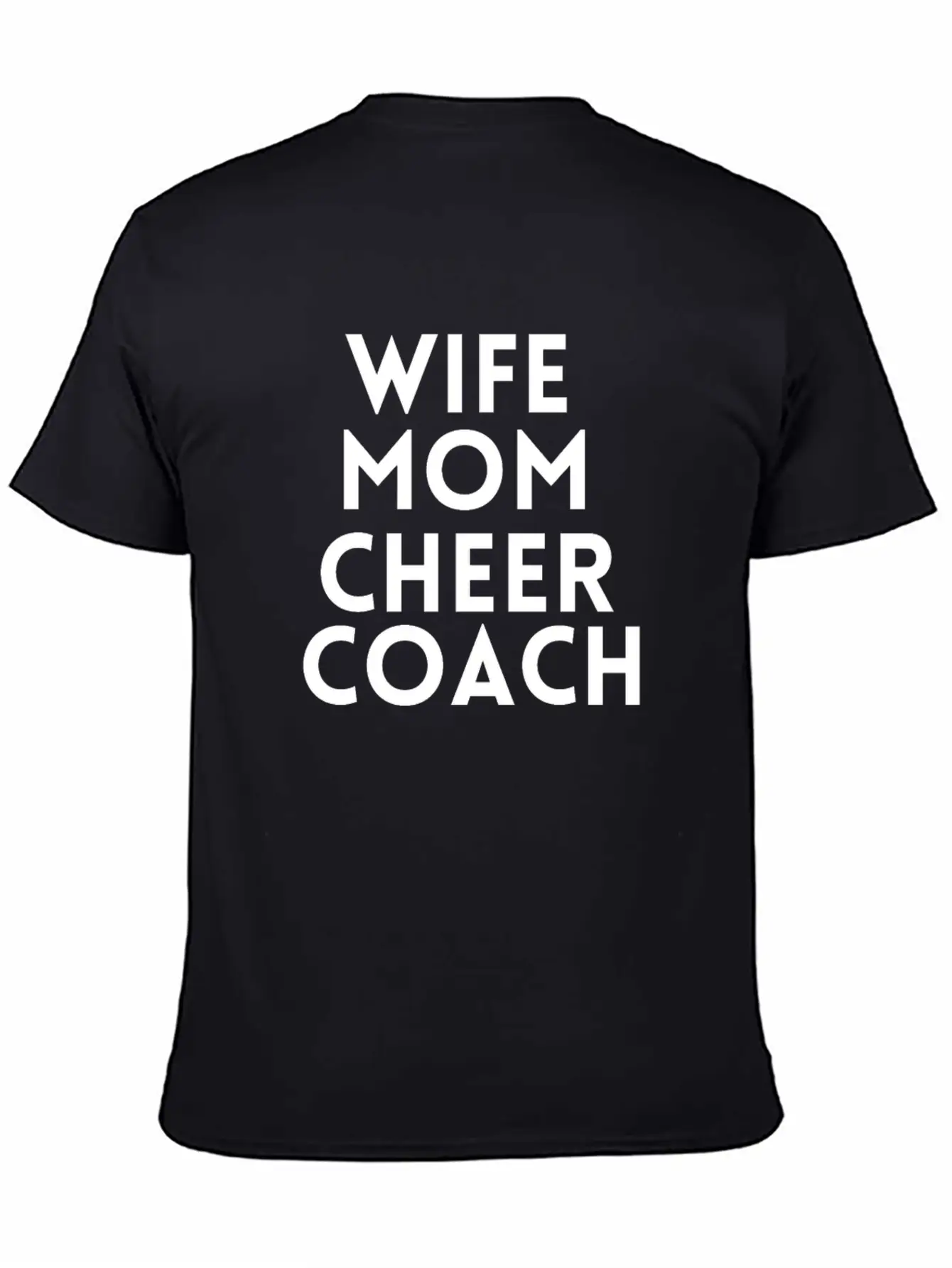 Wife Mom Cheer Coach Essential Cotton Tee For Daily Outfits – Unisex Style