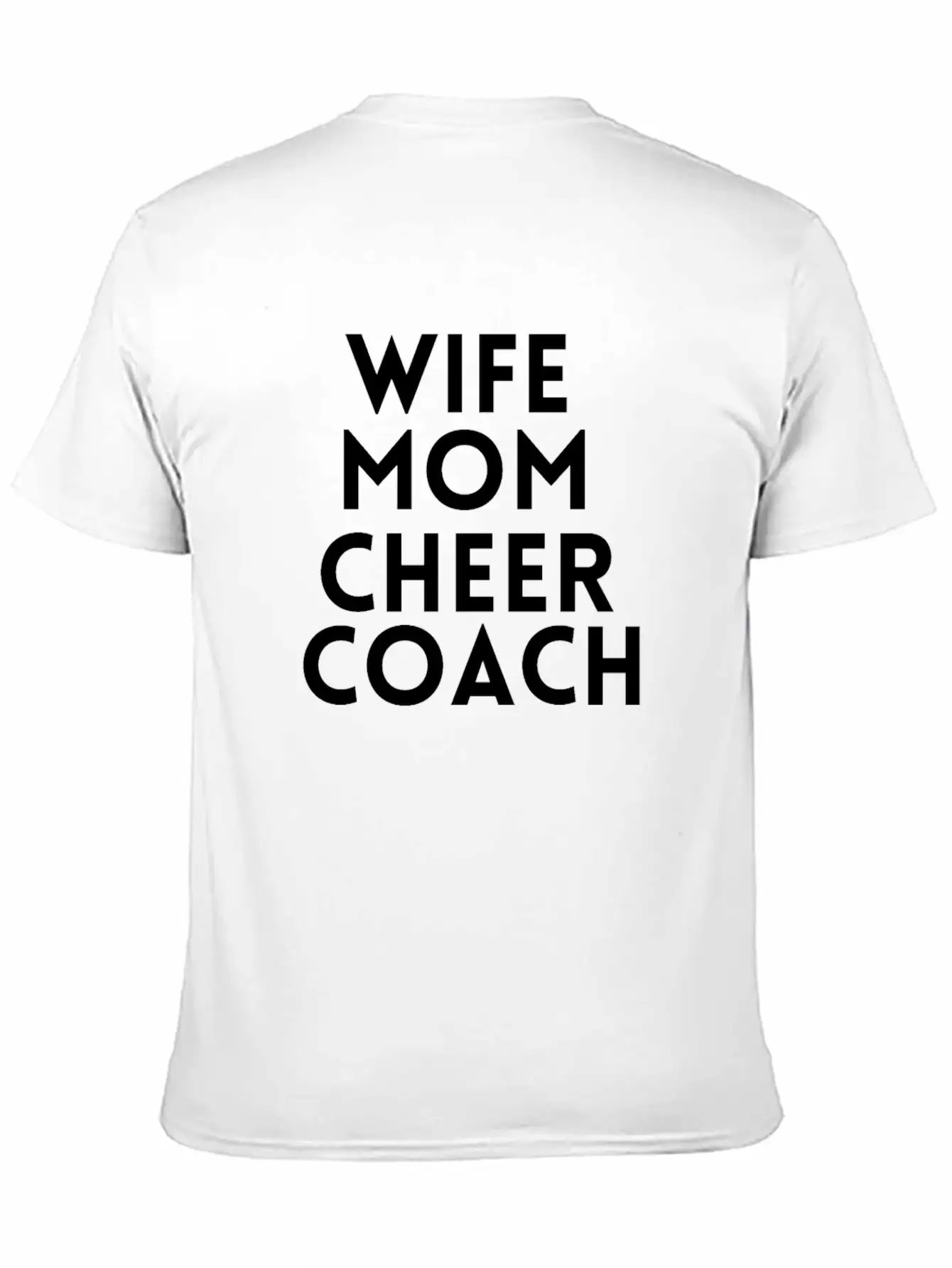 Wife Mom Cheer Coach Essential Cotton Tee For Daily Outfits – Unisex Style