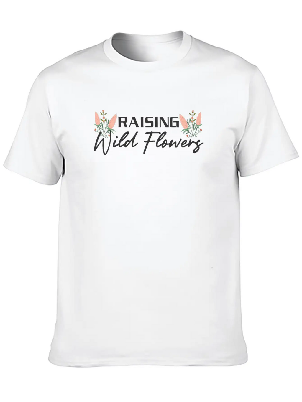 Wild Flower Timeless Short Sleeve Tee – Comfy And Minimalist Design