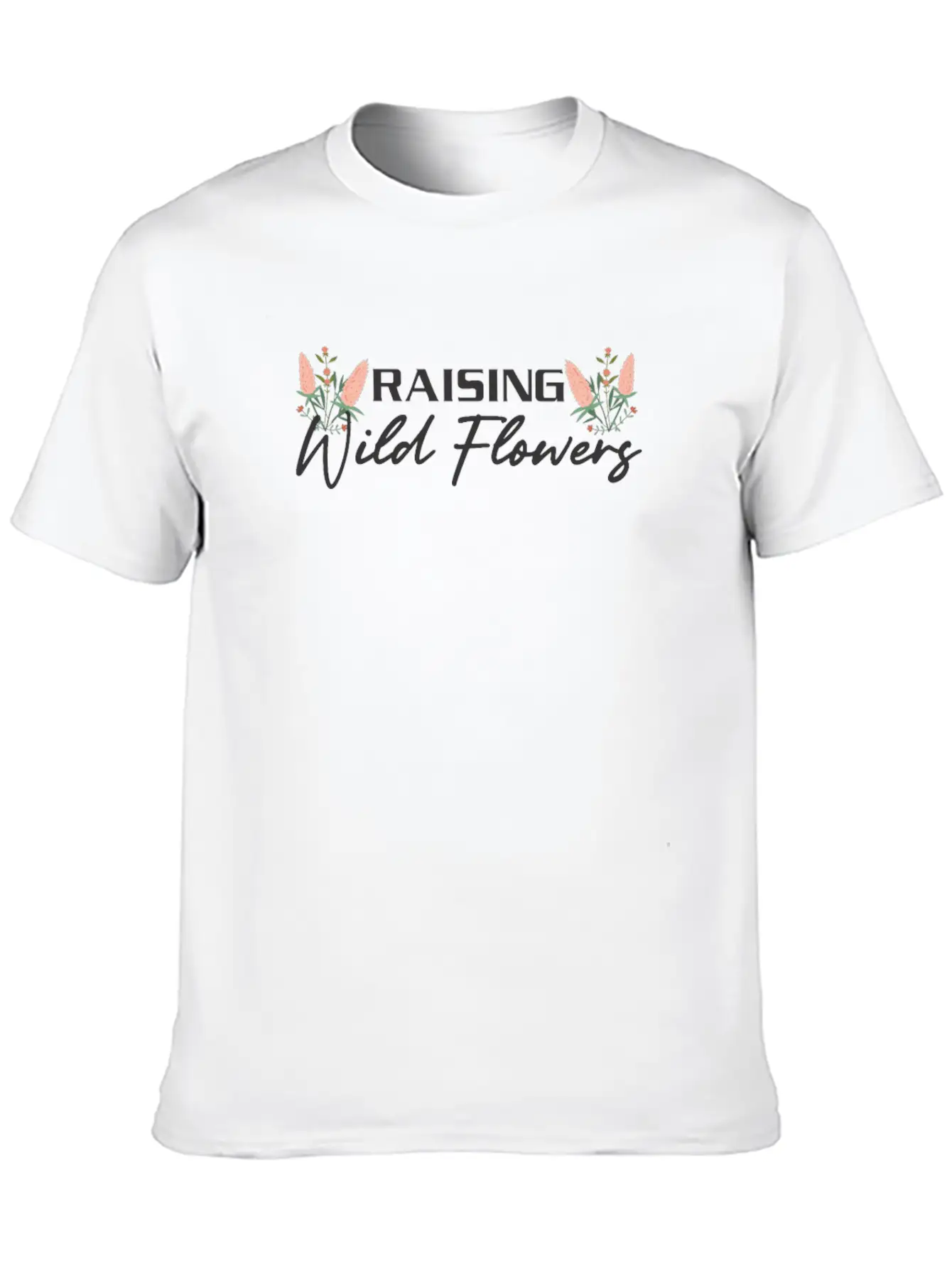 Wild Flower Timeless Short Sleeve Tee – Comfy And Minimalist Design