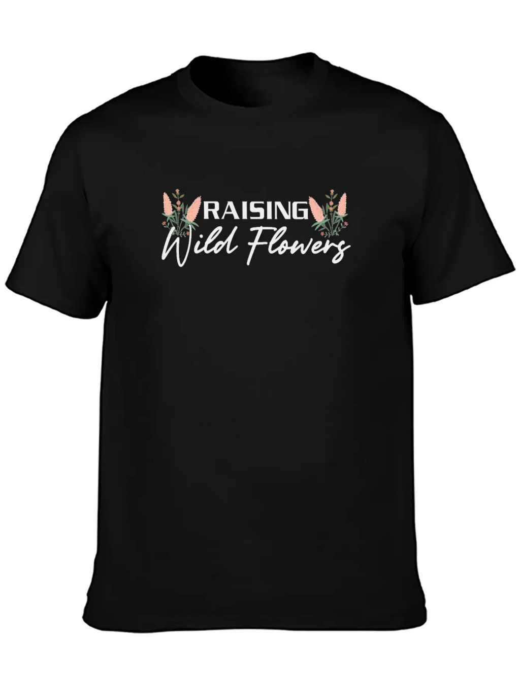 Wild Flower Timeless Short Sleeve Tee – Comfy And Minimalist Design