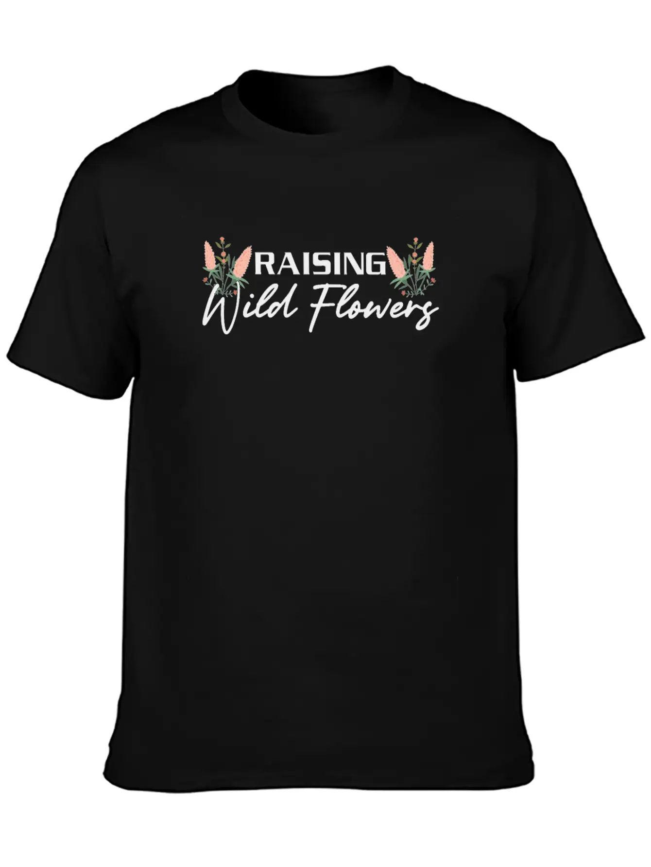 Wild Flower Timeless Short Sleeve Tee – Comfy And Minimalist Design