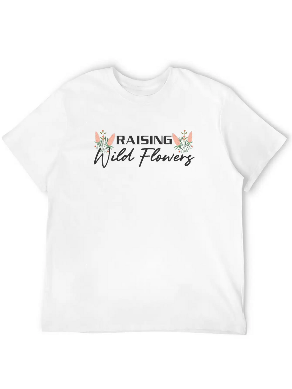 Wild Flower Timeless Short Sleeve Tee – Comfy And Minimalist Design