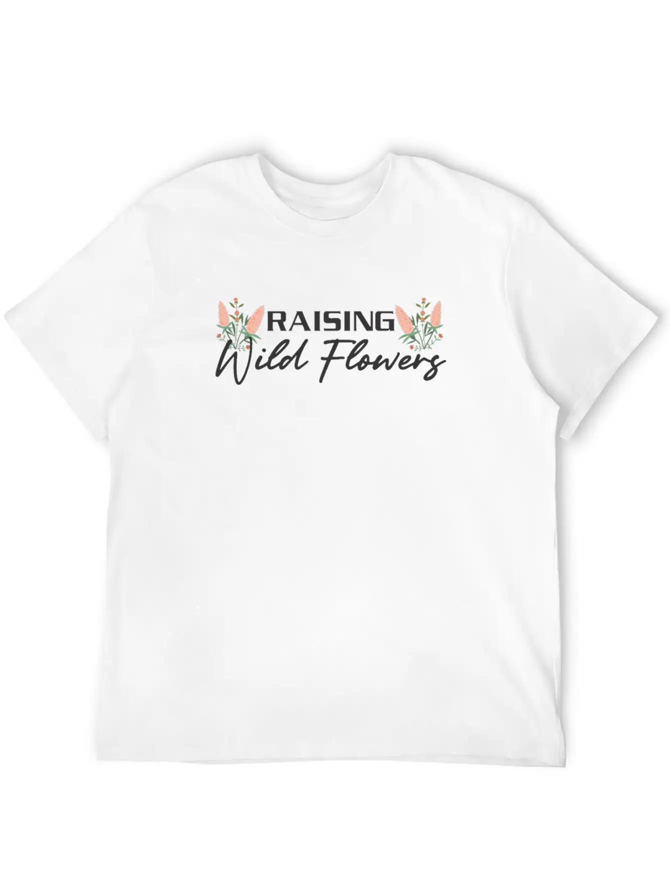 Wild Flower Timeless Short Sleeve Tee – Comfy And Minimalist Design