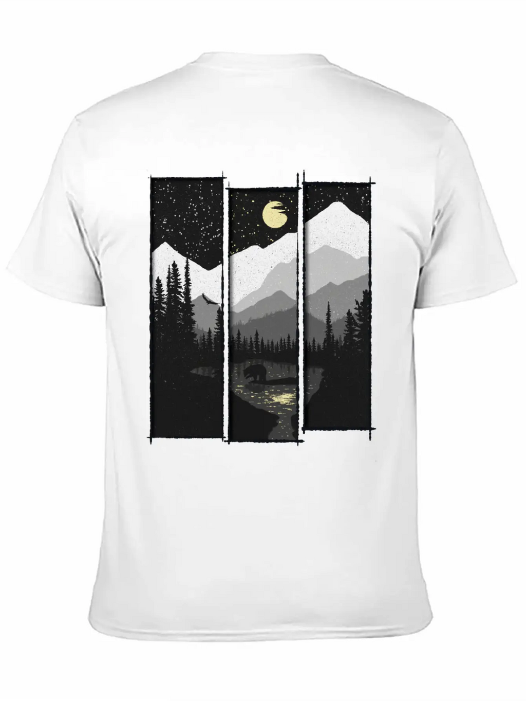 Wild Moon Unisex Casual T-Shirt – Clean Design For Daily Comfort