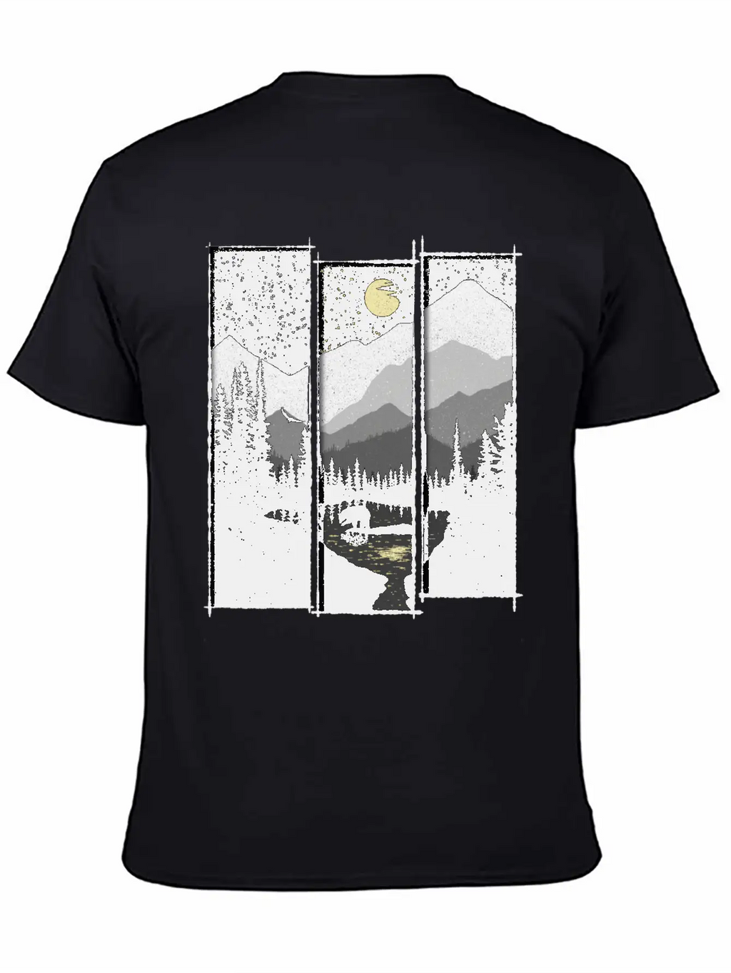 Wild Moon Unisex Casual T-Shirt – Clean Design For Daily Comfort