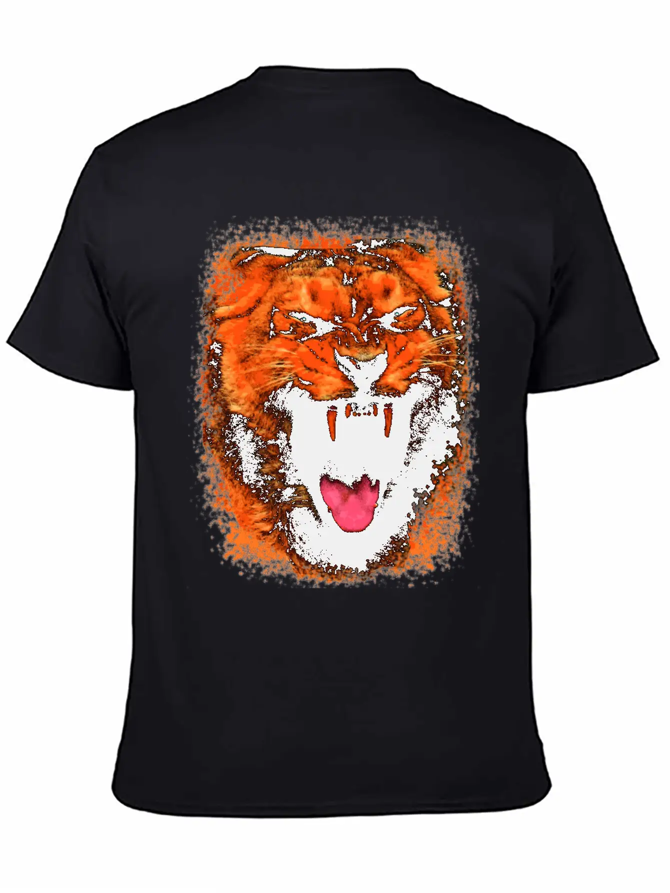 Wild Roar Lion Fangs Angry Gift Idea Basic Graphic T-Shirt – Daily Comfort In Soft Cotton