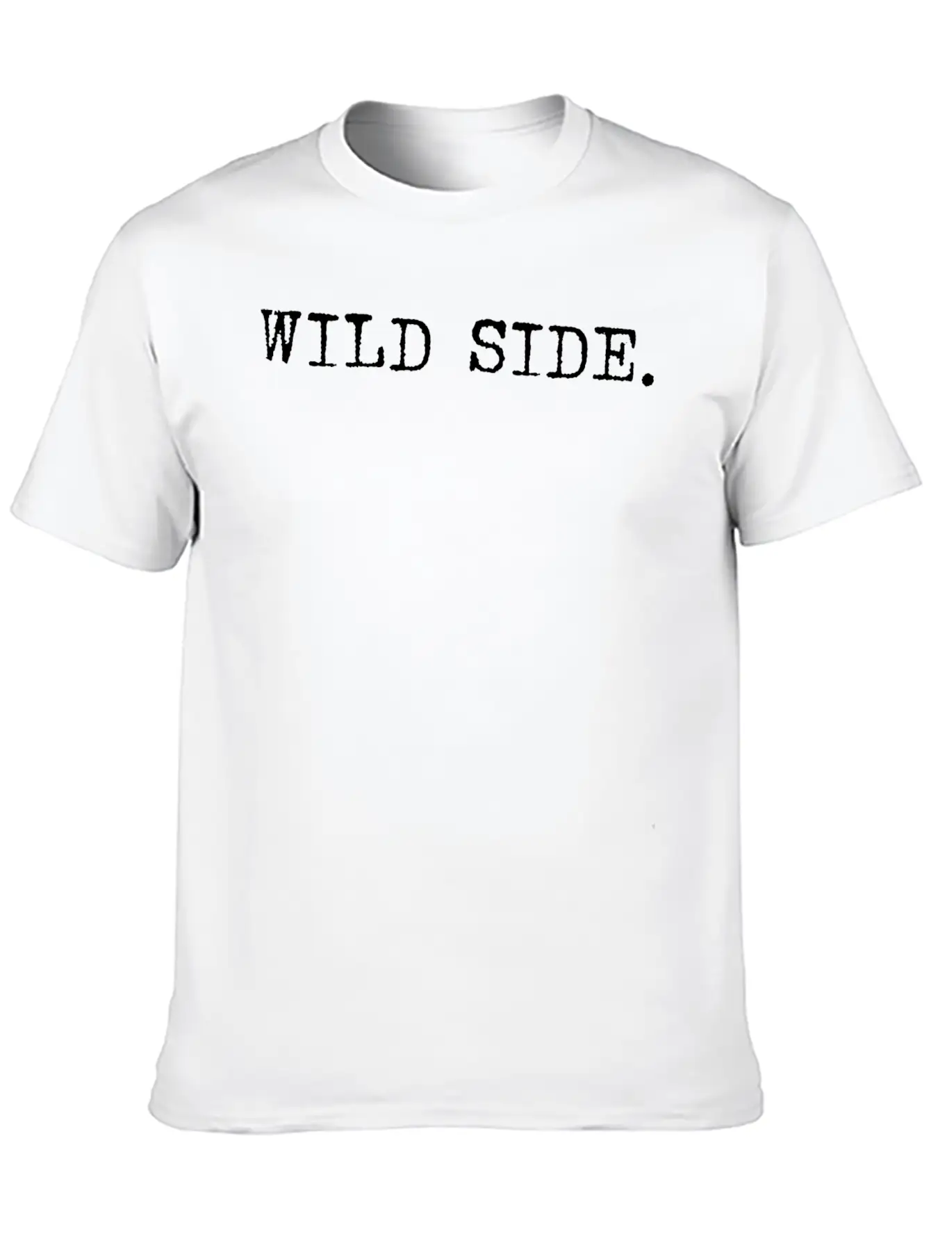 Wild Side Breathable Soft Cotton T-Shirt – Timeless Casual Look