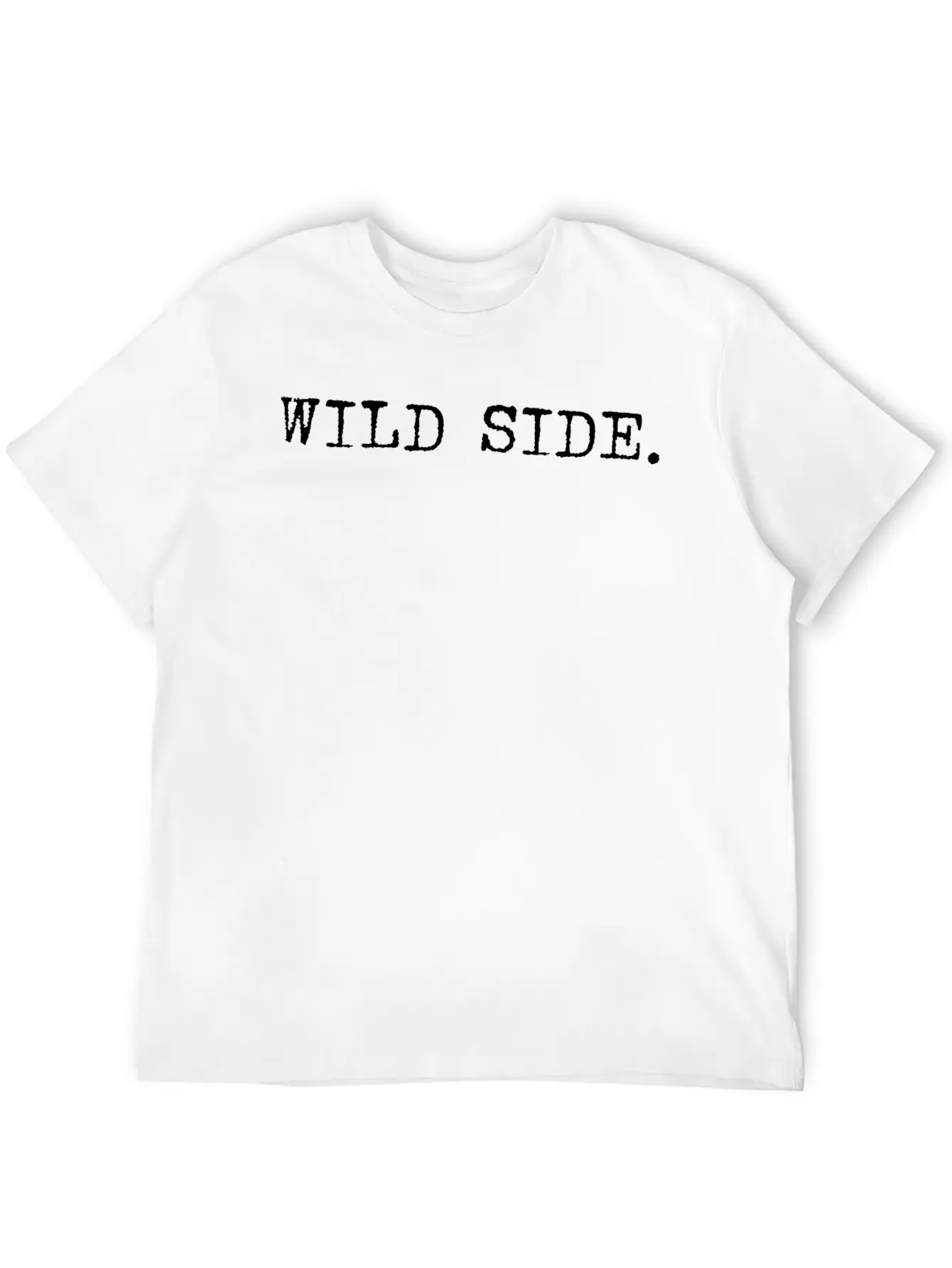 Wild Side Breathable Soft Cotton T-Shirt – Timeless Casual Look