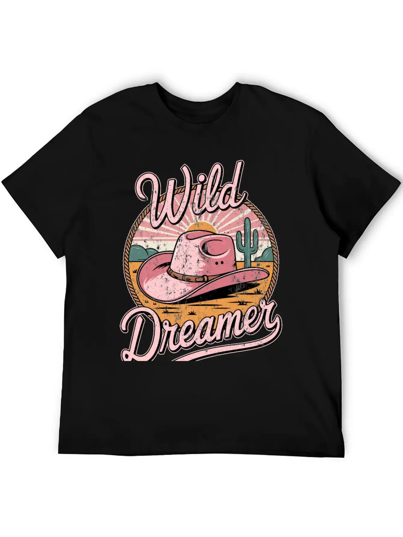 Wild West CowGirl Wild Dreamer Classic Cotton Tee – Unisex Comfort For Any Season