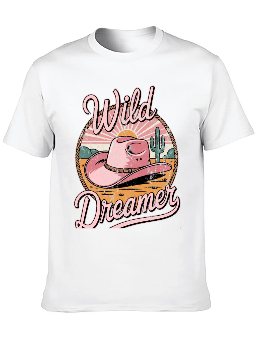 Wild West CowGirl Wild Dreamer Classic Cotton Tee – Unisex Comfort For Any Season