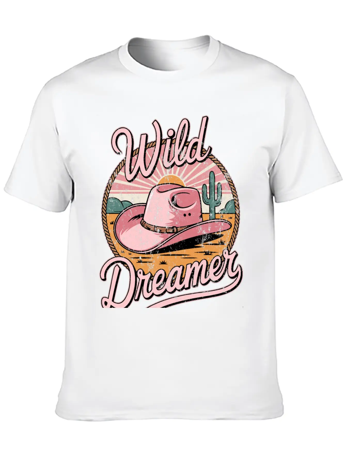 Wild West CowGirl Wild Dreamer Classic Cotton Tee – Unisex Comfort For Any Season