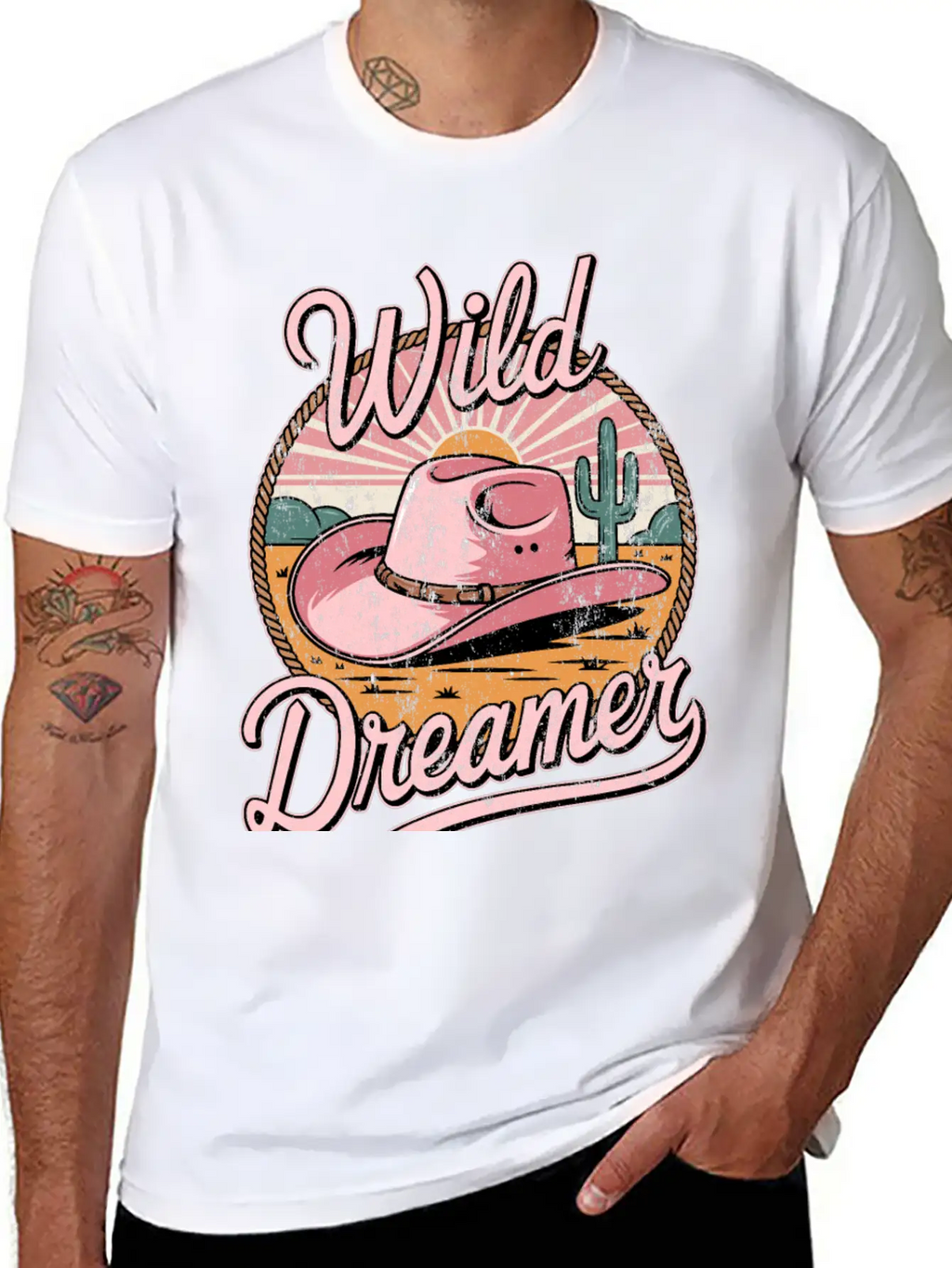 Wild West CowGirl Wild Dreamer Classic Cotton Tee – Unisex Comfort For Any Season