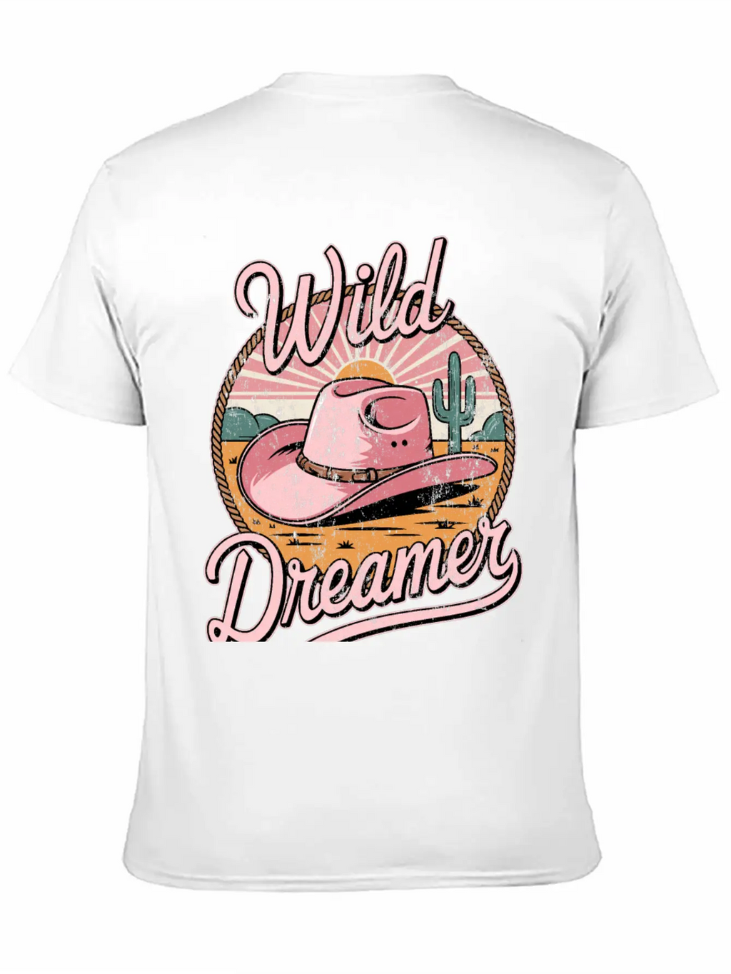 Wild West CowGirl Wild Dreamer Classic Cotton Tee – Unisex Comfort For Any Season