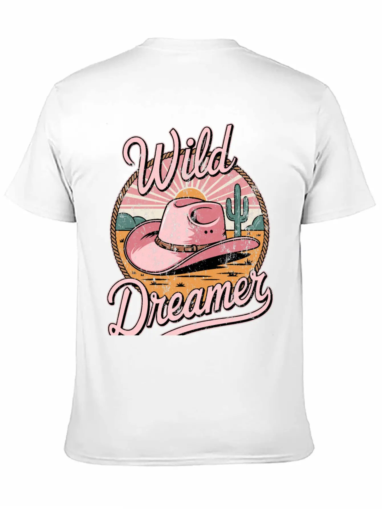 Wild West CowGirl Wild Dreamer Classic Cotton Tee – Unisex Comfort For Any Season