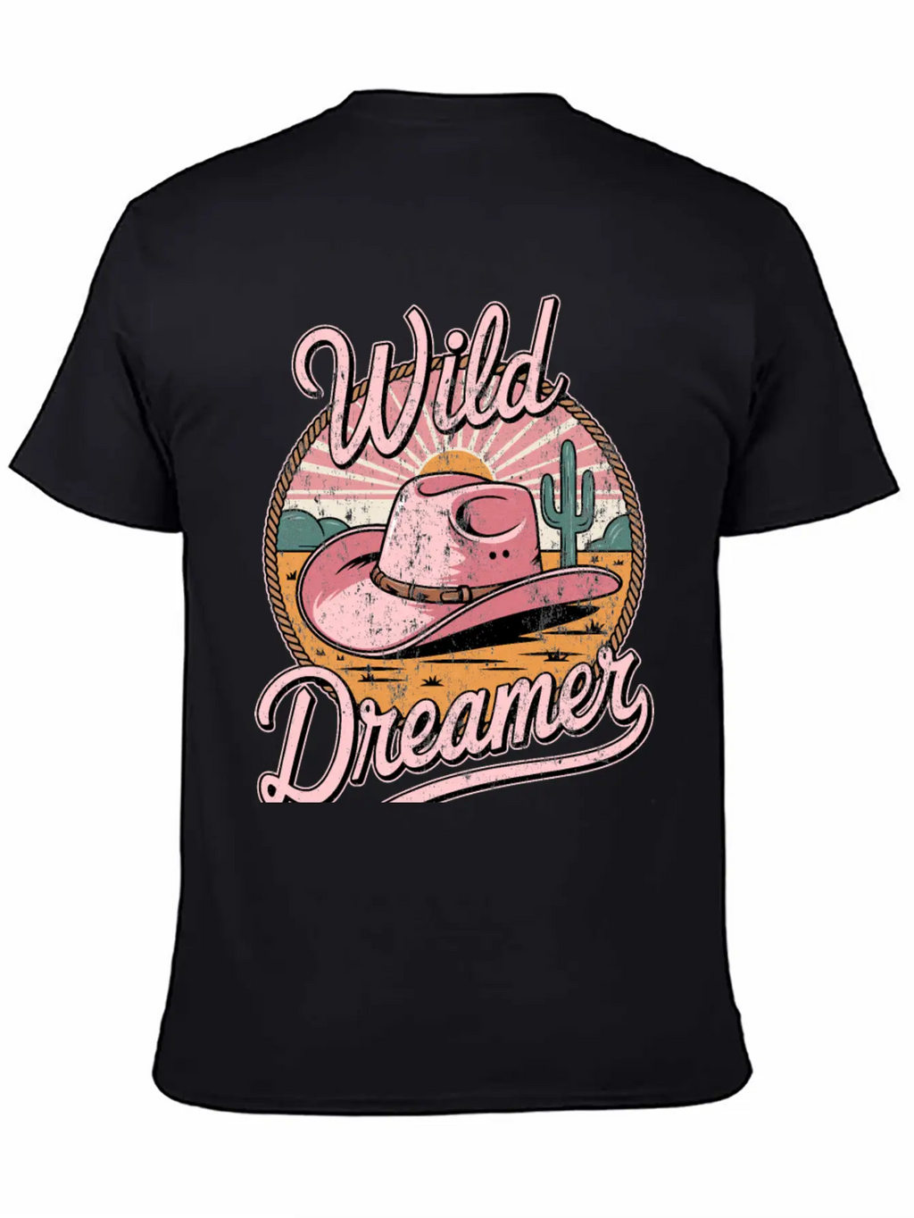 Wild West CowGirl Wild Dreamer Classic Cotton Tee – Unisex Comfort For Any Season