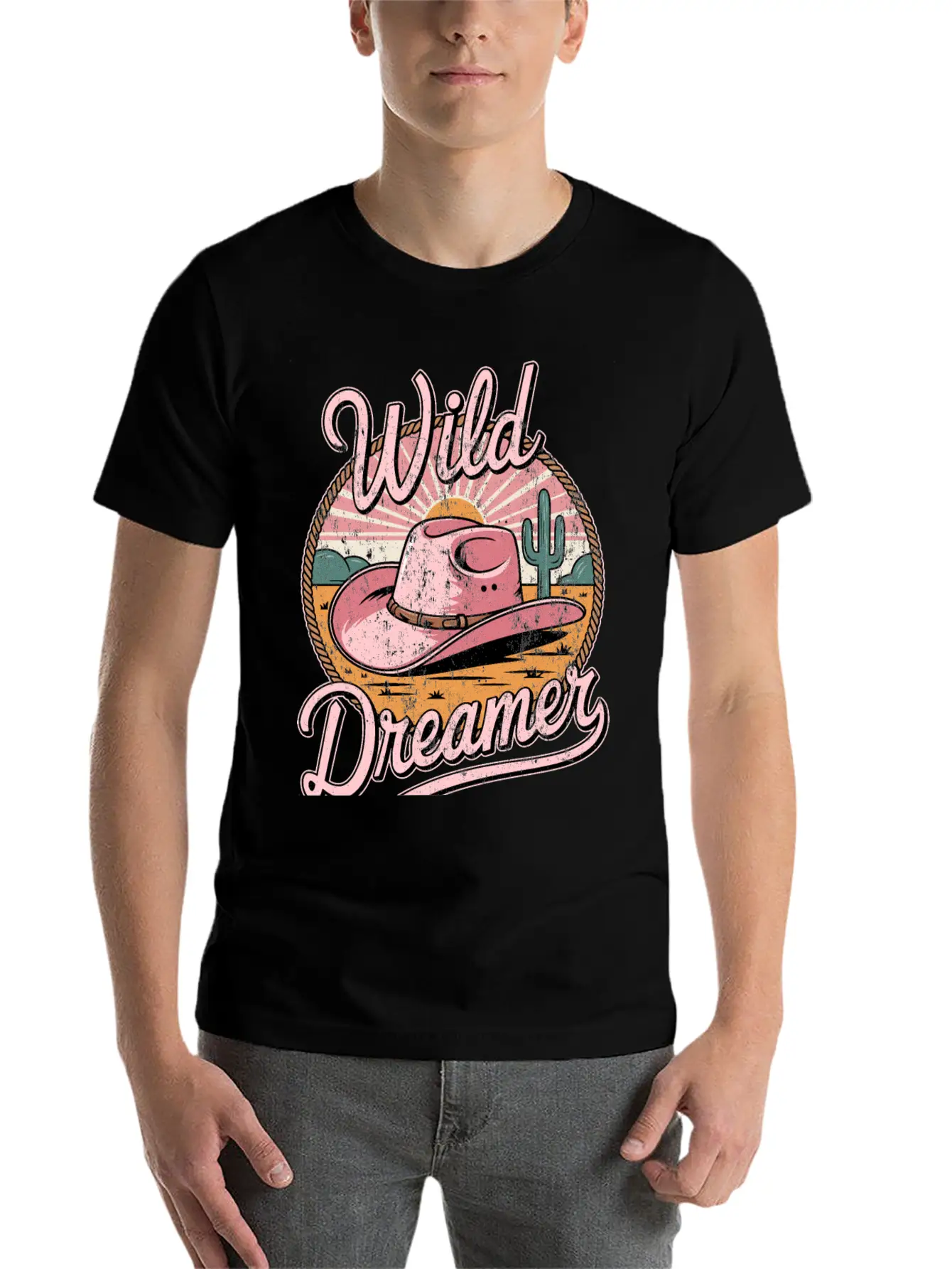 Wild West CowGirl Wild Dreamer Classic Cotton Tee – Unisex Comfort For Any Season