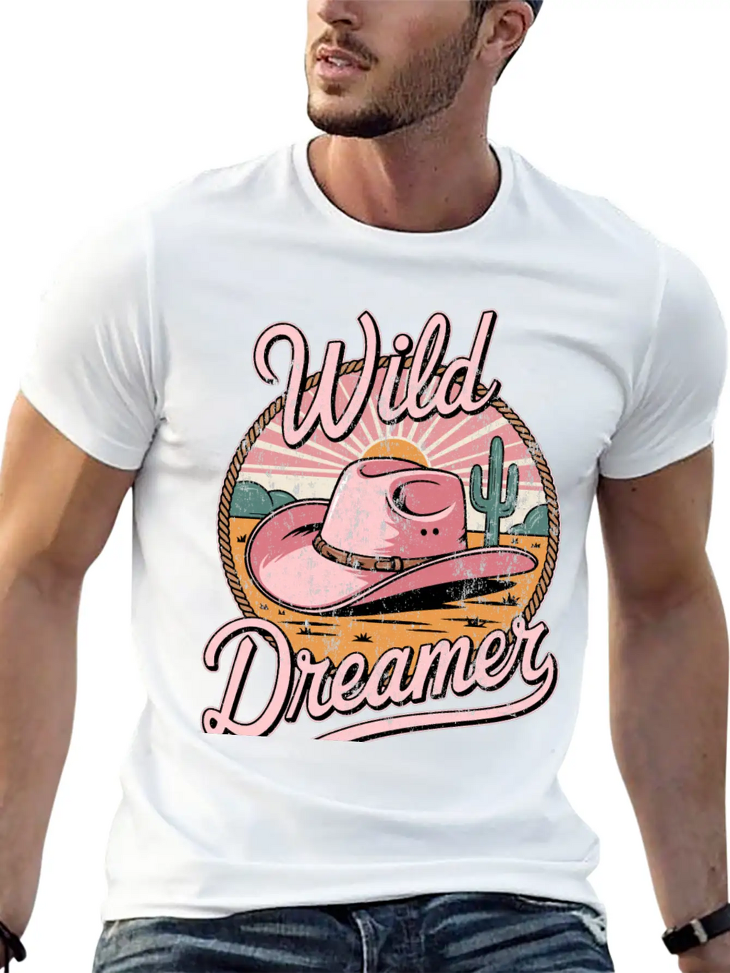 Wild West CowGirl Wild Dreamer Classic Cotton Tee – Unisex Comfort For Any Season