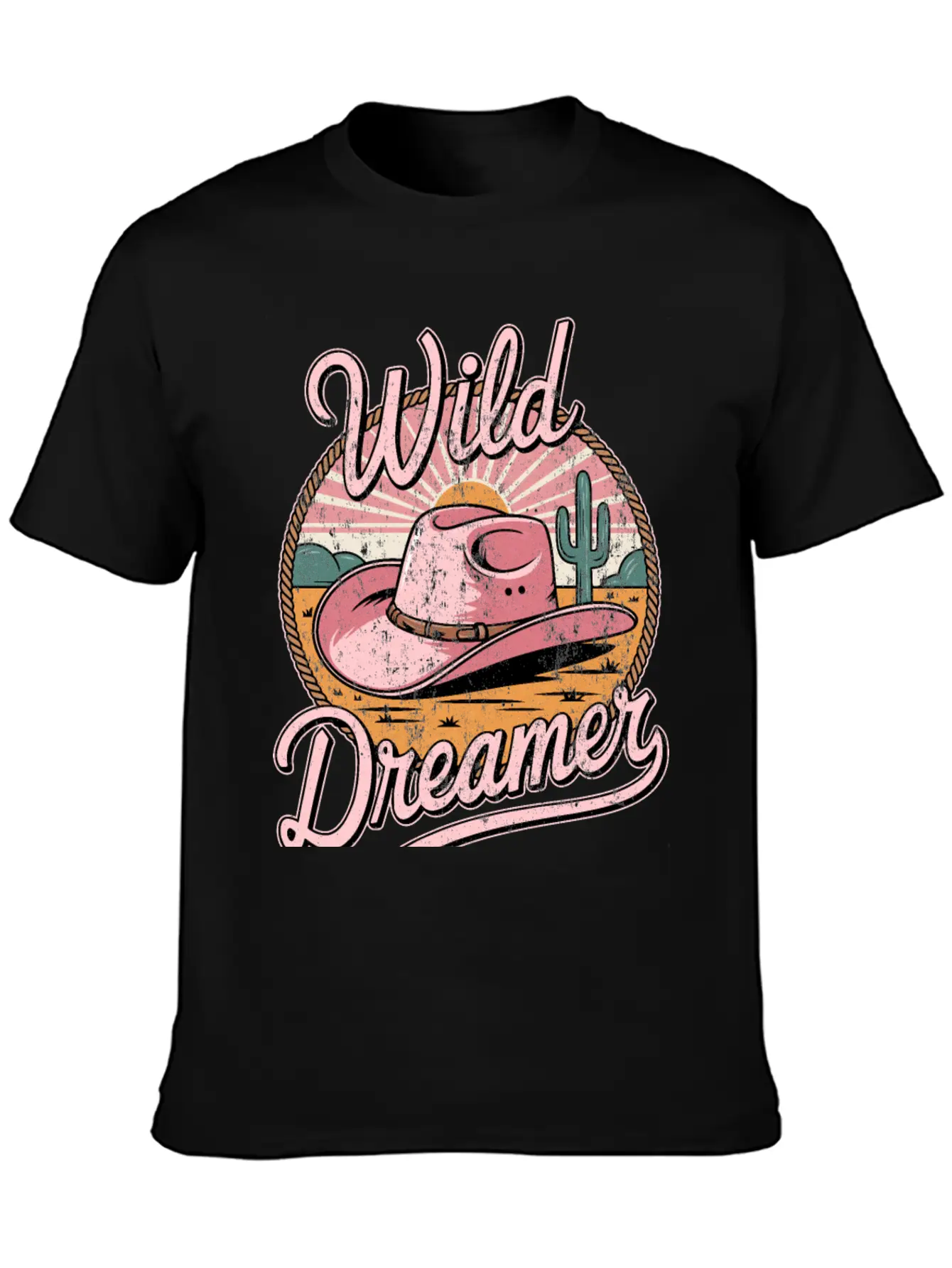 Wild West CowGirl Wild Dreamer Classic Cotton Tee – Unisex Comfort For Any Season