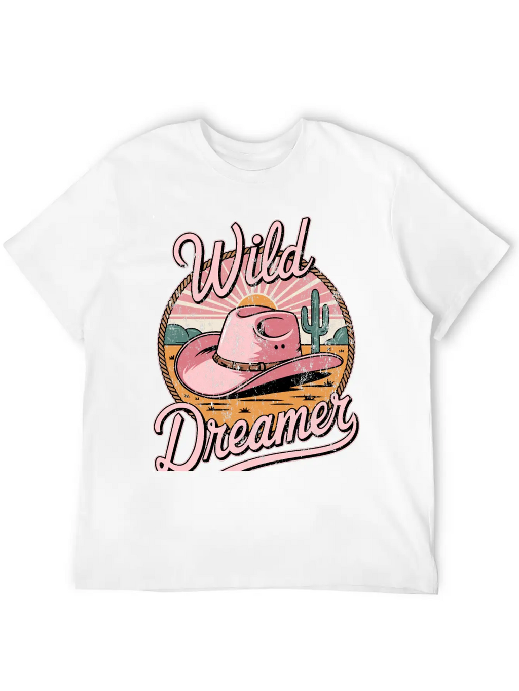 Wild West CowGirl Wild Dreamer Classic Cotton Tee – Unisex Comfort For Any Season