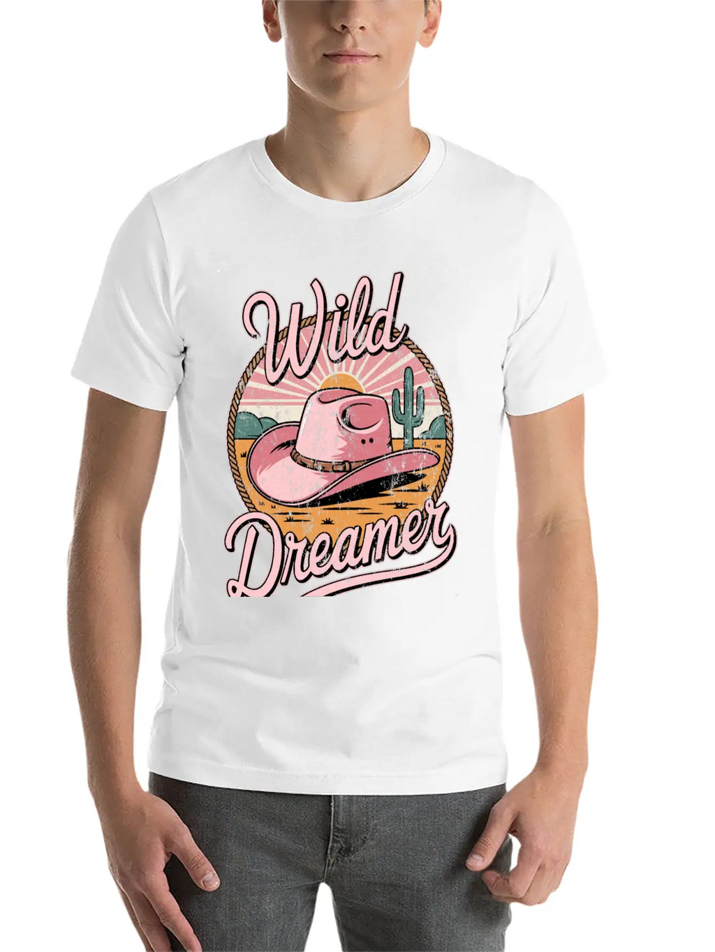 Wild West CowGirl Wild Dreamer Classic Cotton Tee – Unisex Comfort For Any Season