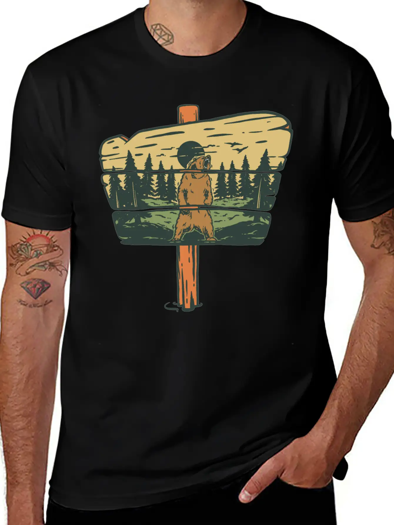 Wildlife National Park Breathable Soft Cotton T-Shirt – Timeless Casual Look