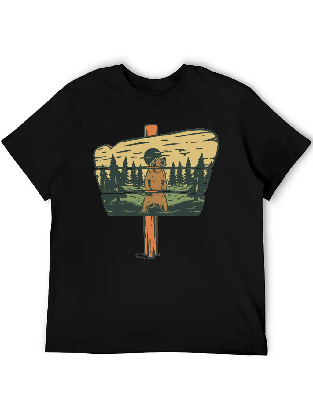 Wildlife National Park Breathable Soft Cotton T-Shirt – Timeless Casual Look