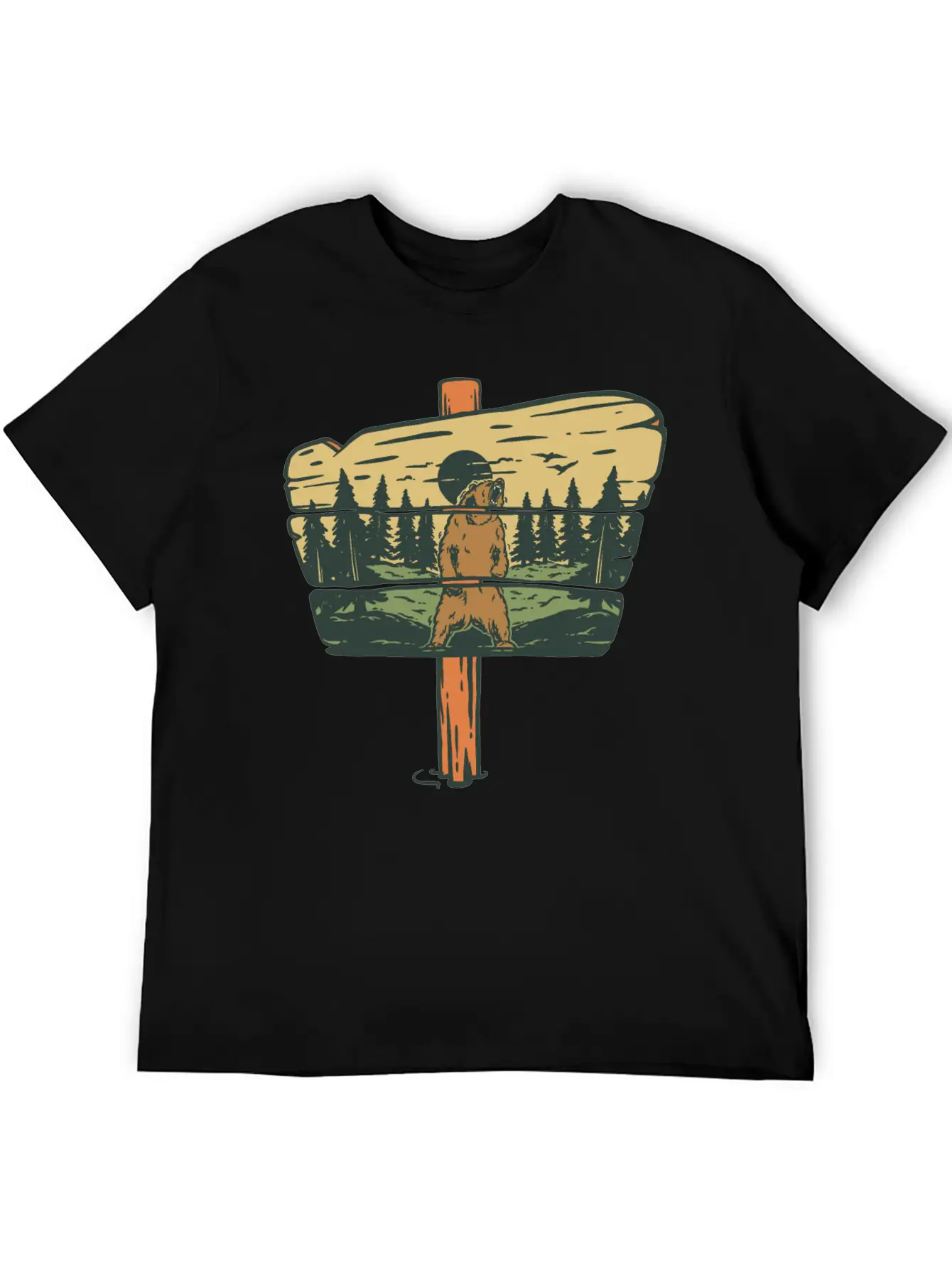 Wildlife National Park Breathable Soft Cotton T-Shirt – Timeless Casual Look