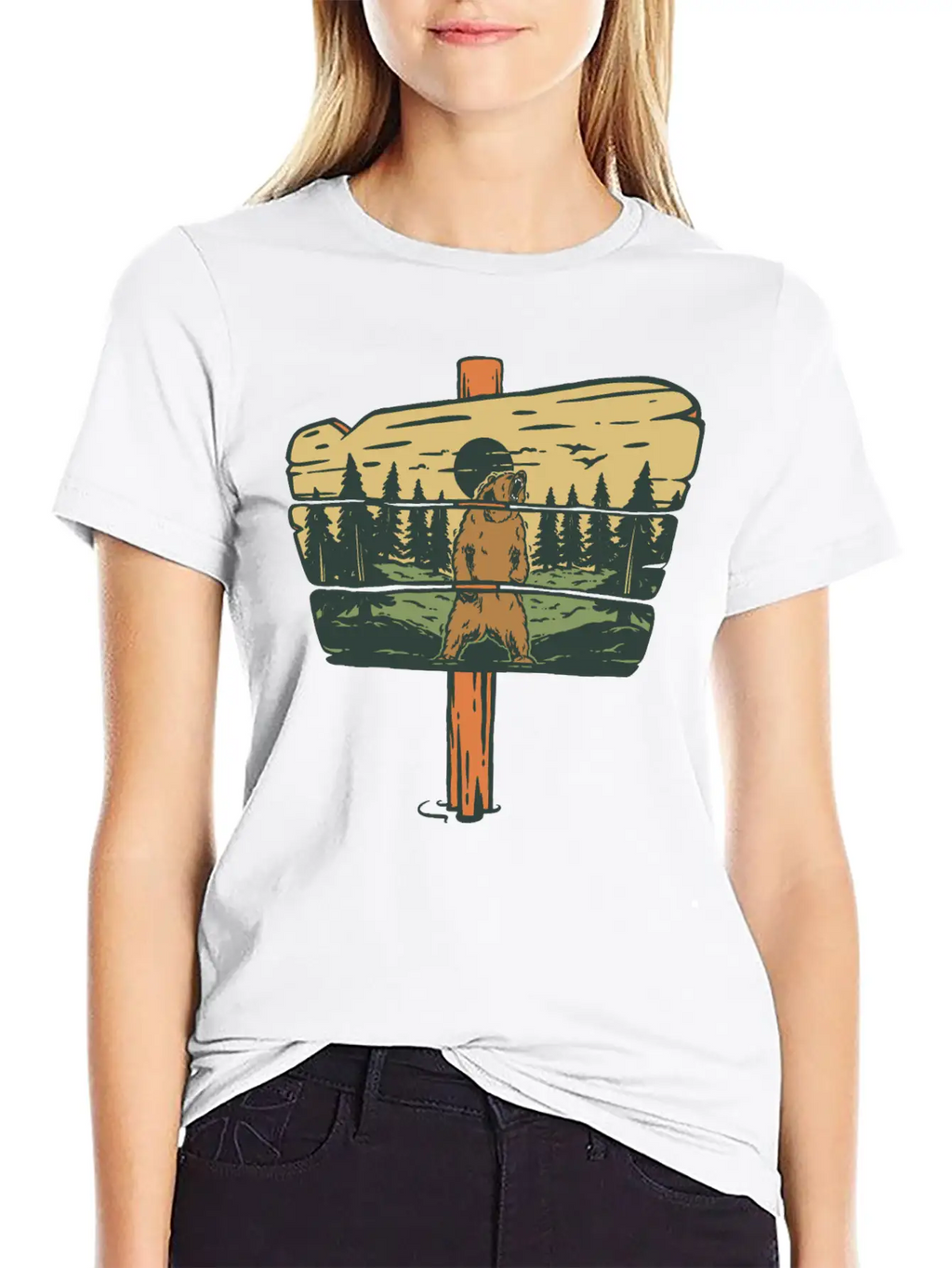 Wildlife National Park Breathable Soft Cotton T-Shirt – Timeless Casual Look