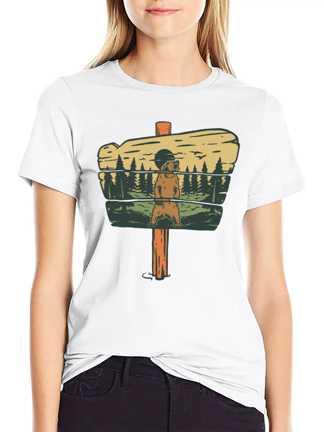 Wildlife National Park Breathable Soft Cotton T-Shirt – Timeless Casual Look