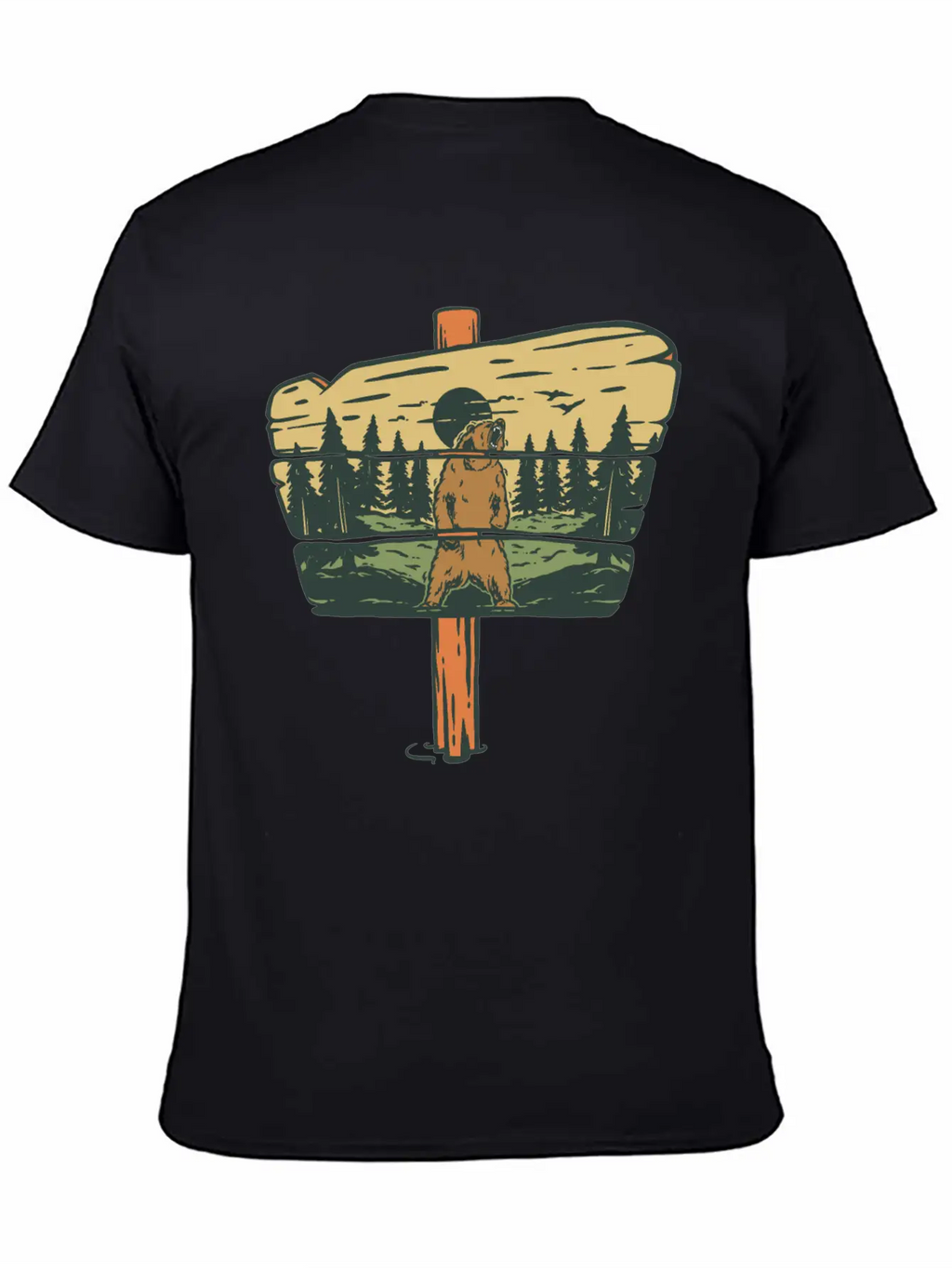 Wildlife National Park Breathable Soft Cotton T-Shirt – Timeless Casual Look