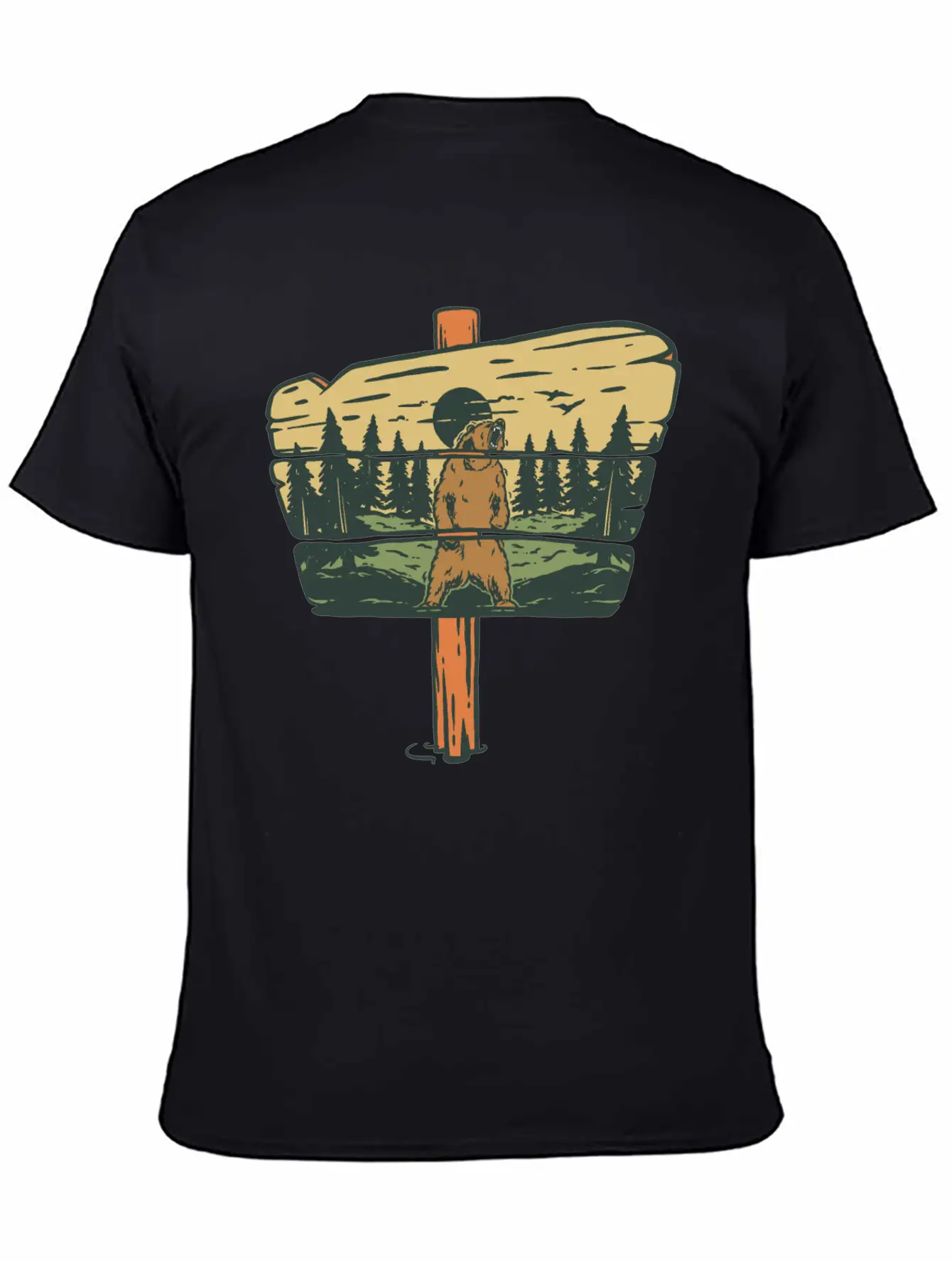 Wildlife National Park Breathable Soft Cotton T-Shirt – Timeless Casual Look