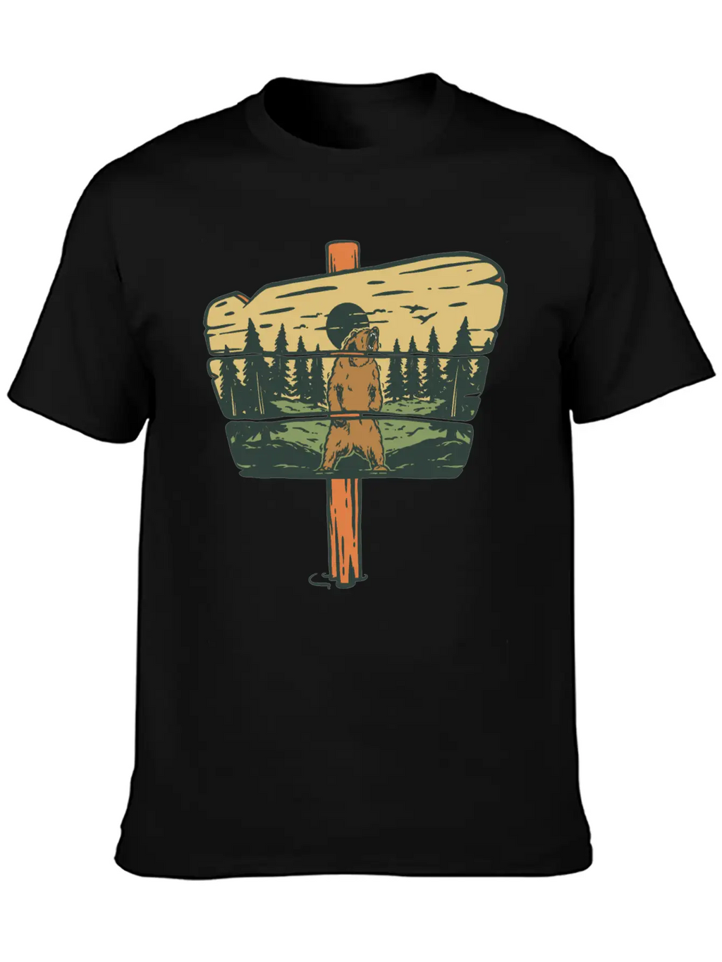 Wildlife National Park Breathable Soft Cotton T-Shirt – Timeless Casual Look