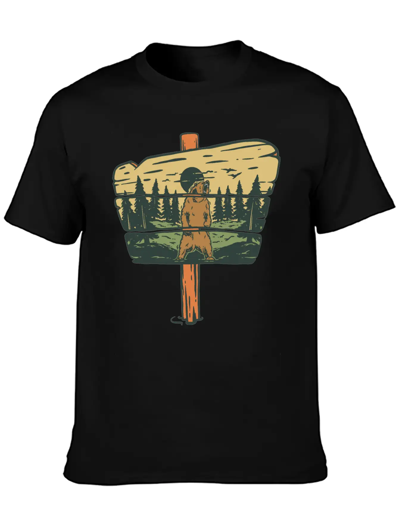 Wildlife National Park Breathable Soft Cotton T-Shirt – Timeless Casual Look