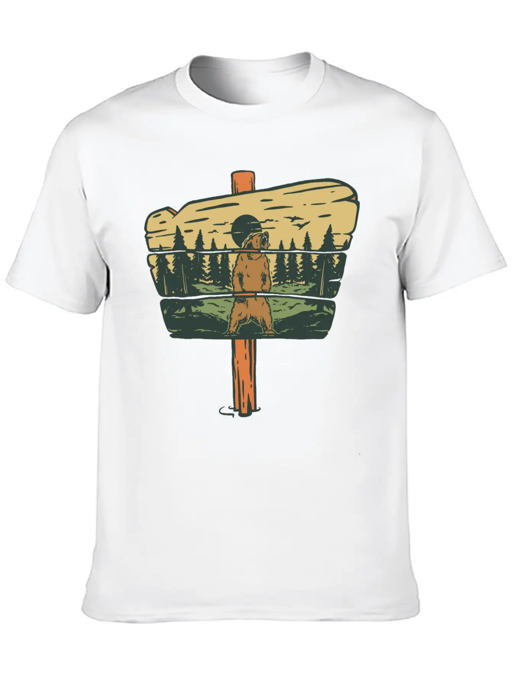 Wildlife National Park Breathable Soft Cotton T-Shirt – Timeless Casual Look