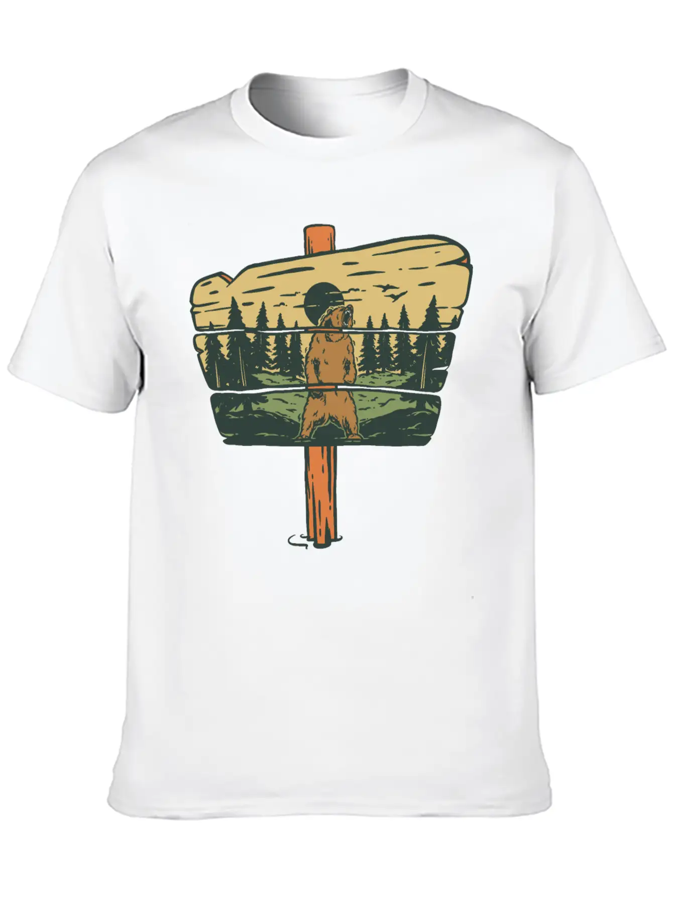 Wildlife National Park Breathable Soft Cotton T-Shirt – Timeless Casual Look