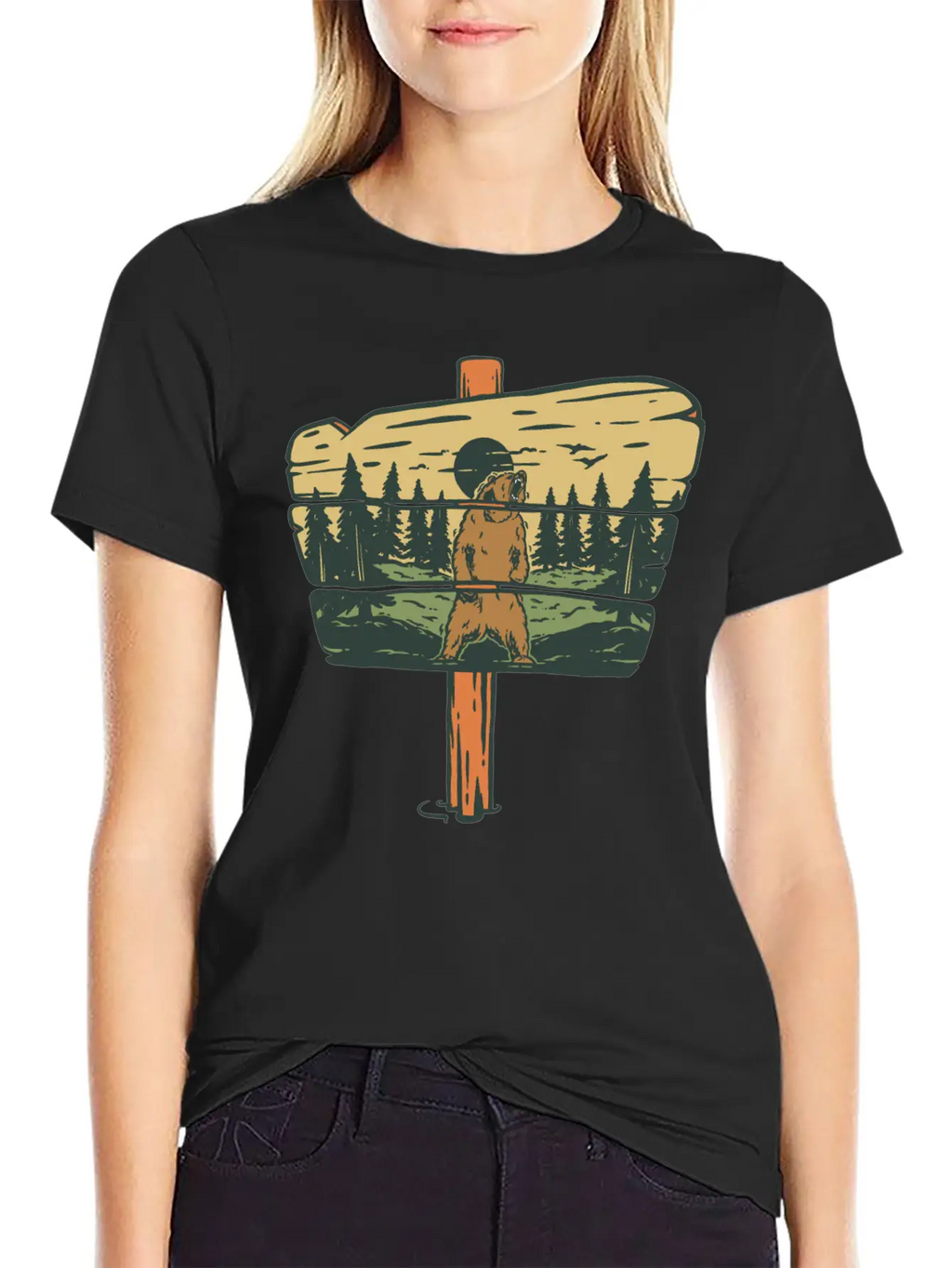 Wildlife National Park Breathable Soft Cotton T-Shirt – Timeless Casual Look