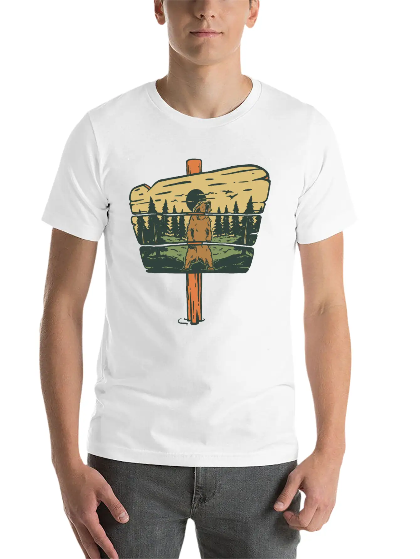 Wildlife National Park Breathable Soft Cotton T-Shirt – Timeless Casual Look