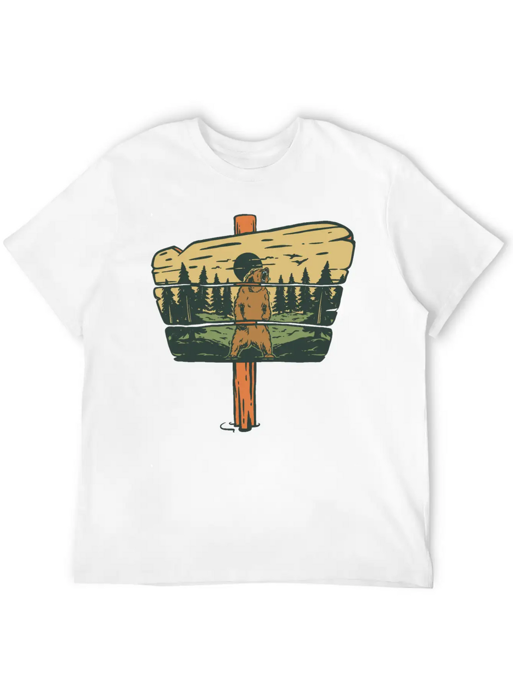 Wildlife National Park Breathable Soft Cotton T-Shirt – Timeless Casual Look